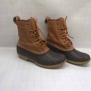 LL Bean Boot 8” Women’s Size 6(M) Tan/Brown Boots